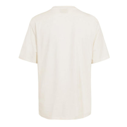 White - Back - Hugo Mens Dumeo Animal Print Logo Cotton T-Shirt