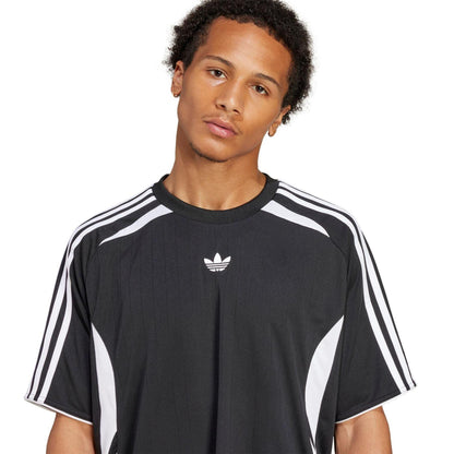 Black - Side - Adidas Mens Originals Teamgeist T-Shirt