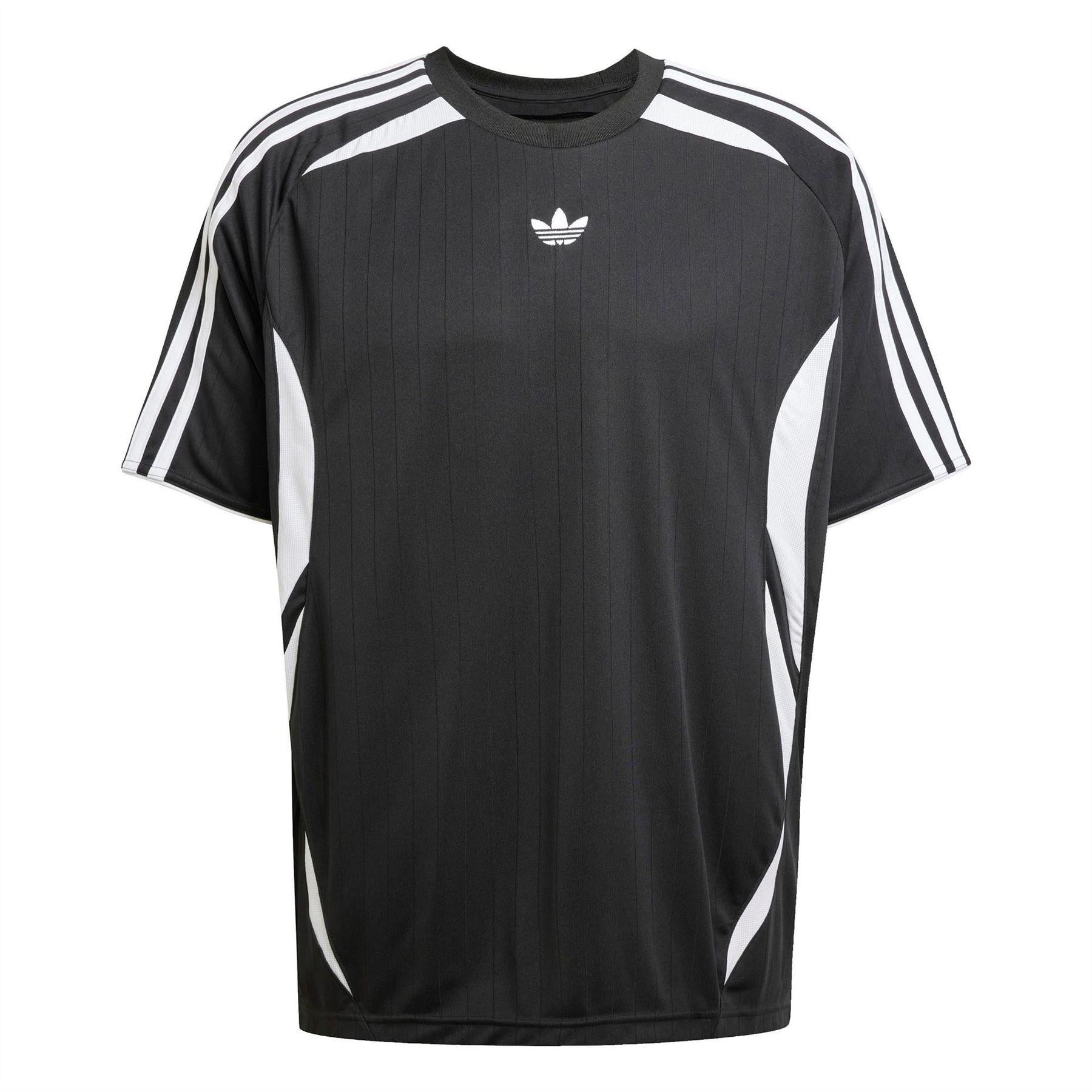 Black - Front - Adidas Mens Originals Teamgeist T-Shirt