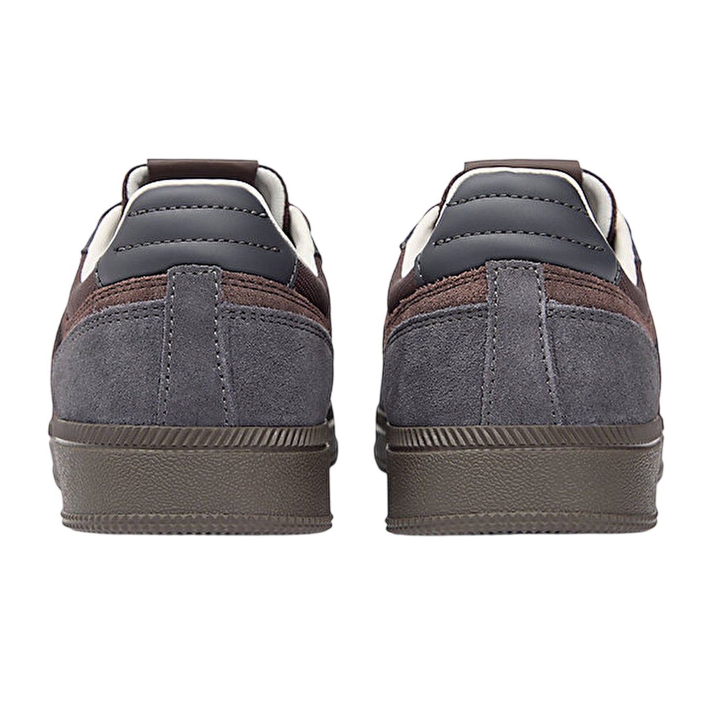 Washed Black - Back - Tommy Jeans Mens Greenwich Stripe Suede Trainers