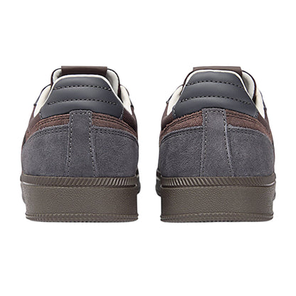 Washed Black - Back - Tommy Jeans Mens Greenwich Stripe Suede Trainers