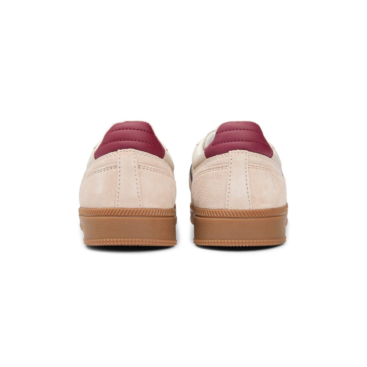 Sand - Side - Tommy Jeans Mens Greenwich Stripe Suede Trainers