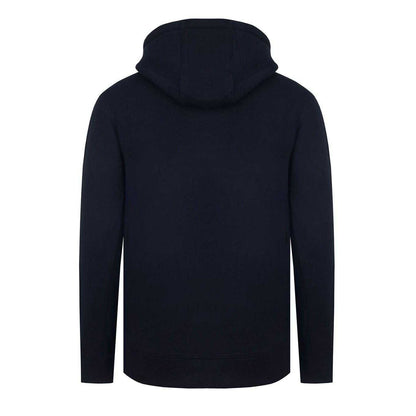 Black - Back - SoulCal Mens Signature Cotton Full Zip Hoodie