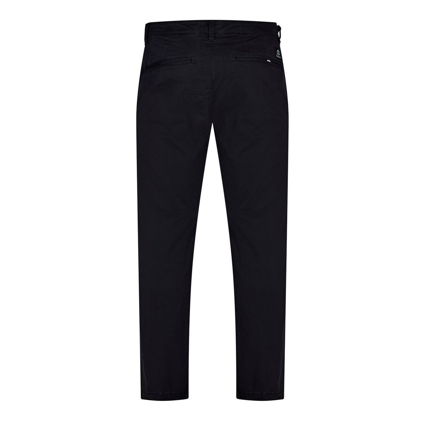 Black - Back - Timberland Mens Twill Straight Chinos