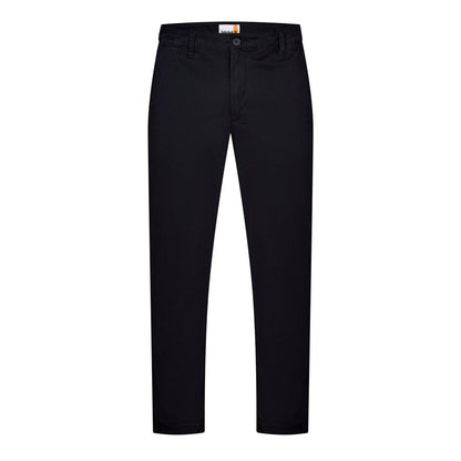 Black - Front - Timberland Mens Twill Straight Chinos