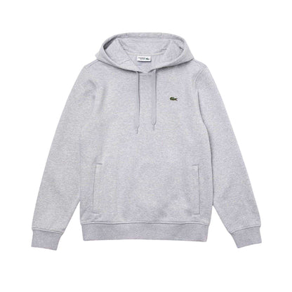 Light - Front - Lacoste Mens Basic Pullover Hoodie