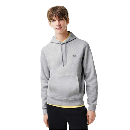 Light - Side - Lacoste Mens Basic Pullover Hoodie