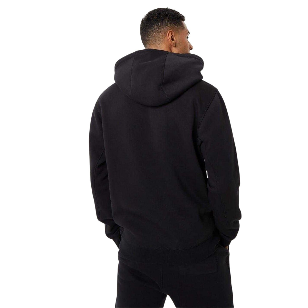 Black - Back - Jack Wills Mens Batsford Logo Hoodie