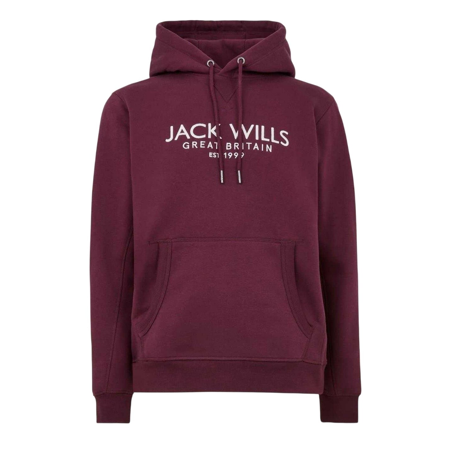 Fig - Front - Jack Wills Mens Batsford Logo Hoodie