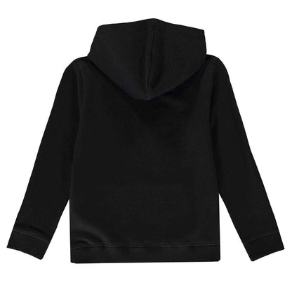 Black - Back - Guess Childrens-Kids Oth Logo Drawstring Hoodie