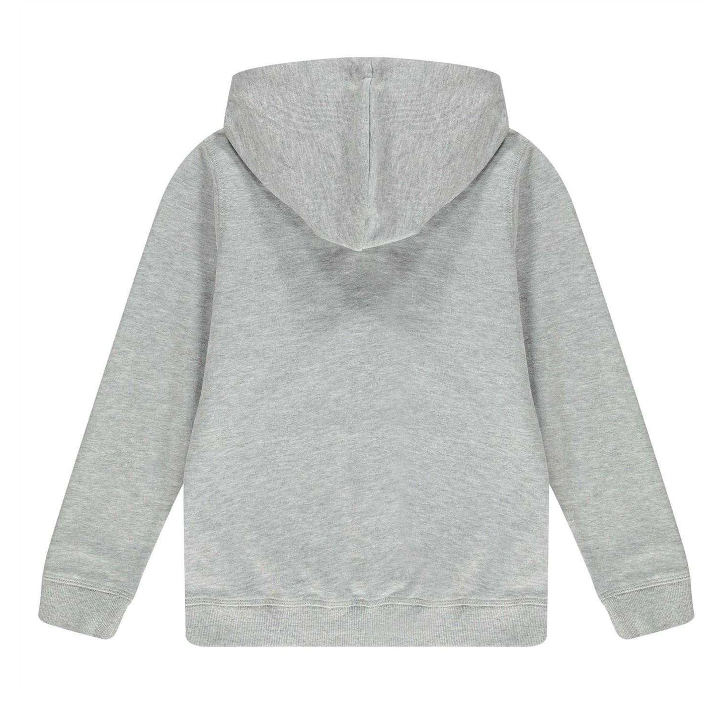 Grey - Back - Guess Childrens-Kids Oth Logo Drawstring Hoodie