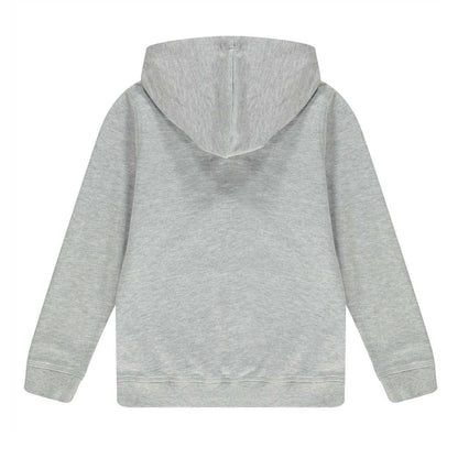 Grey - Back - Guess Childrens-Kids Oth Logo Drawstring Hoodie