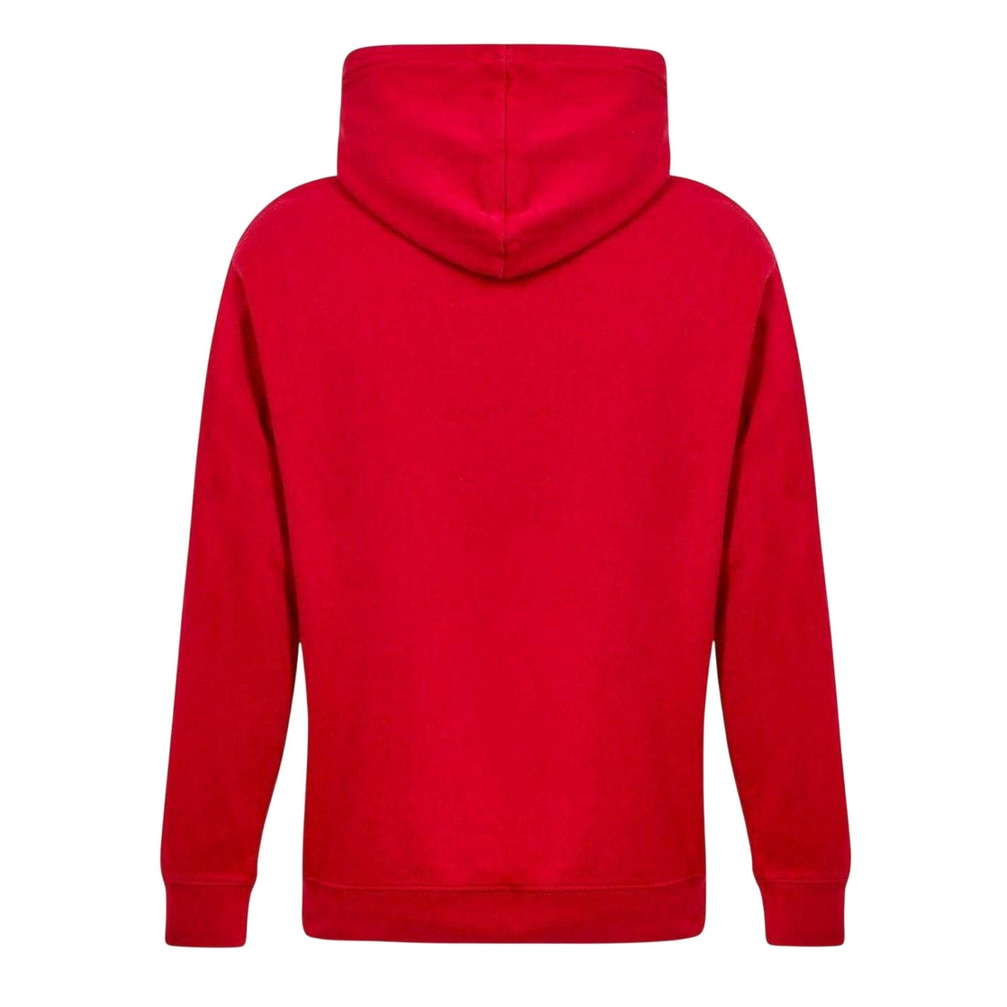 Red - Back - Replay Mens Logo Cotton Hoodie