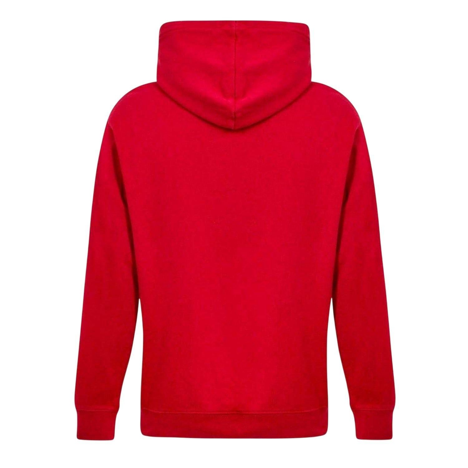 Red - Back - Replay Mens Logo Cotton Hoodie