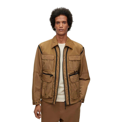 Beige - Lifestyle - Boss Mens Cargo Jacket