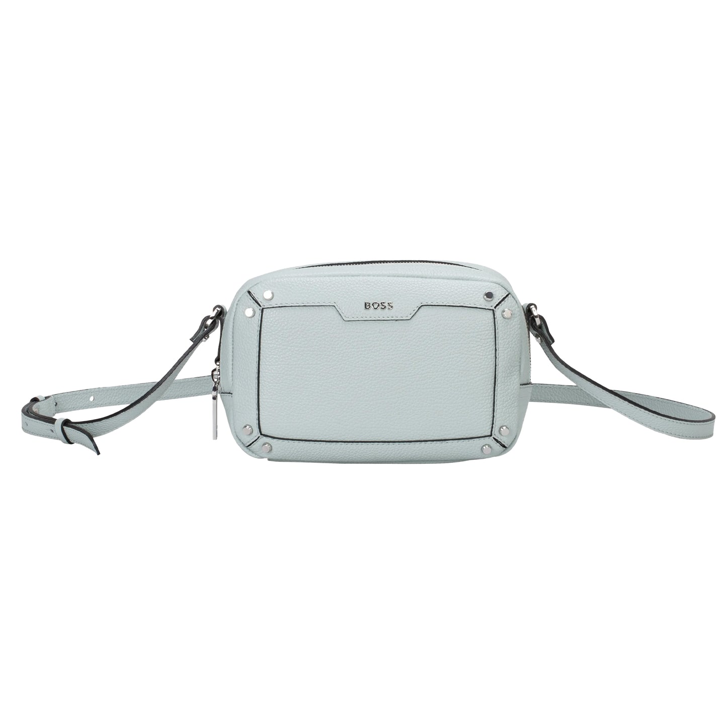 Ivy - Back - Boss Grain Leather Crossbody Bag