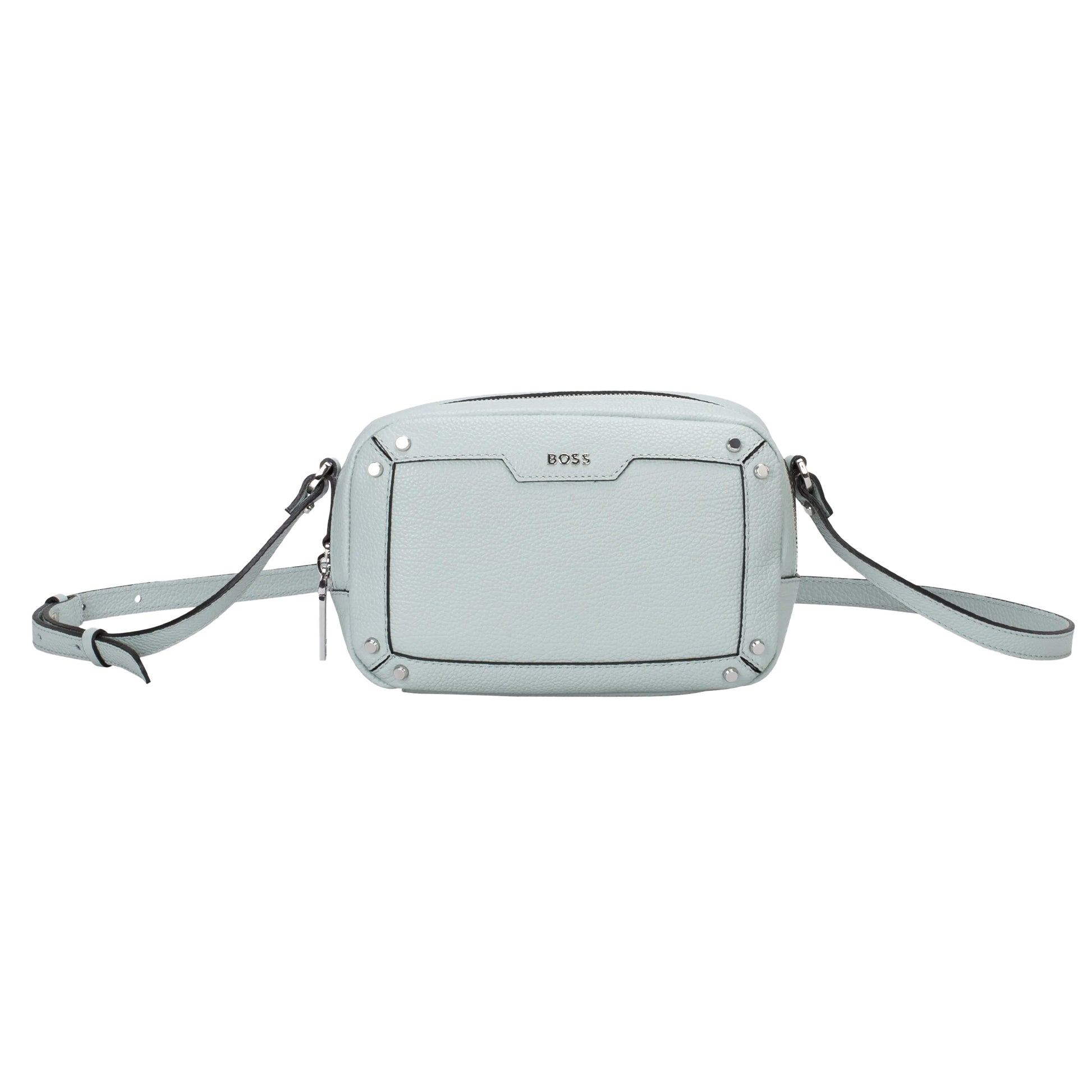 Ivy - Back - Boss Grain Leather Crossbody Bag