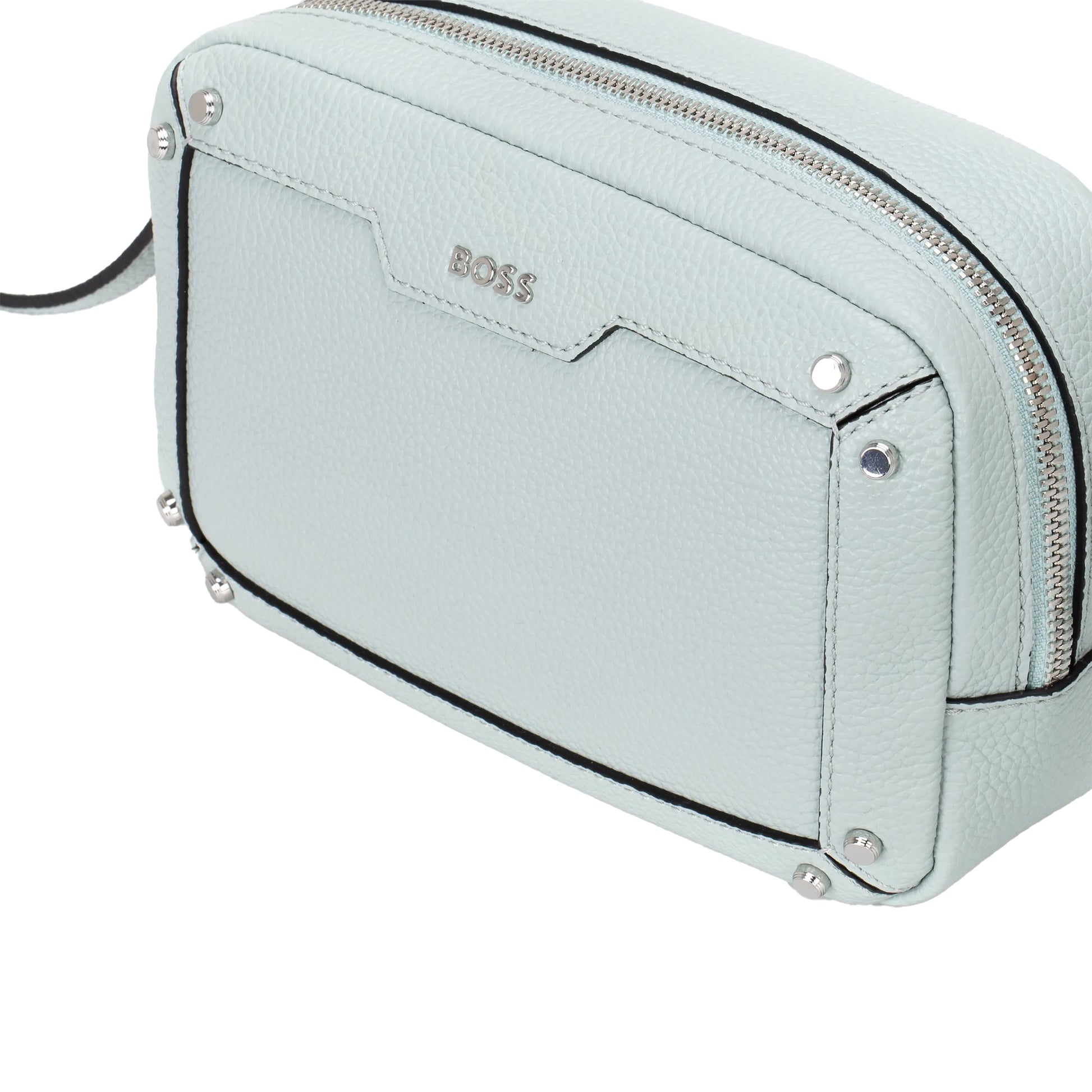 Ivy - Side - Boss Grain Leather Crossbody Bag