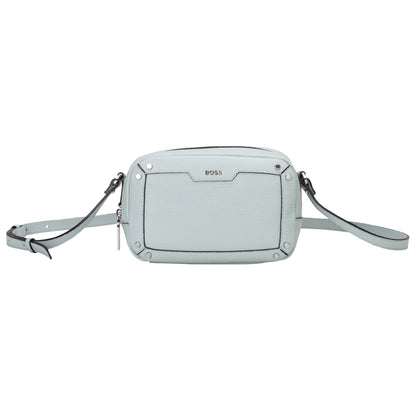 Ivy - Front - Boss Grain Leather Crossbody Bag