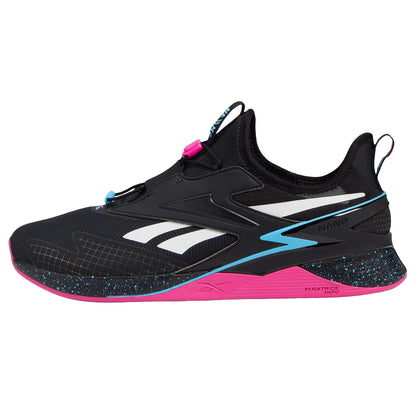 Black - Side - Reebok Unisex Adult Nano Graphic Print Training Trainers
