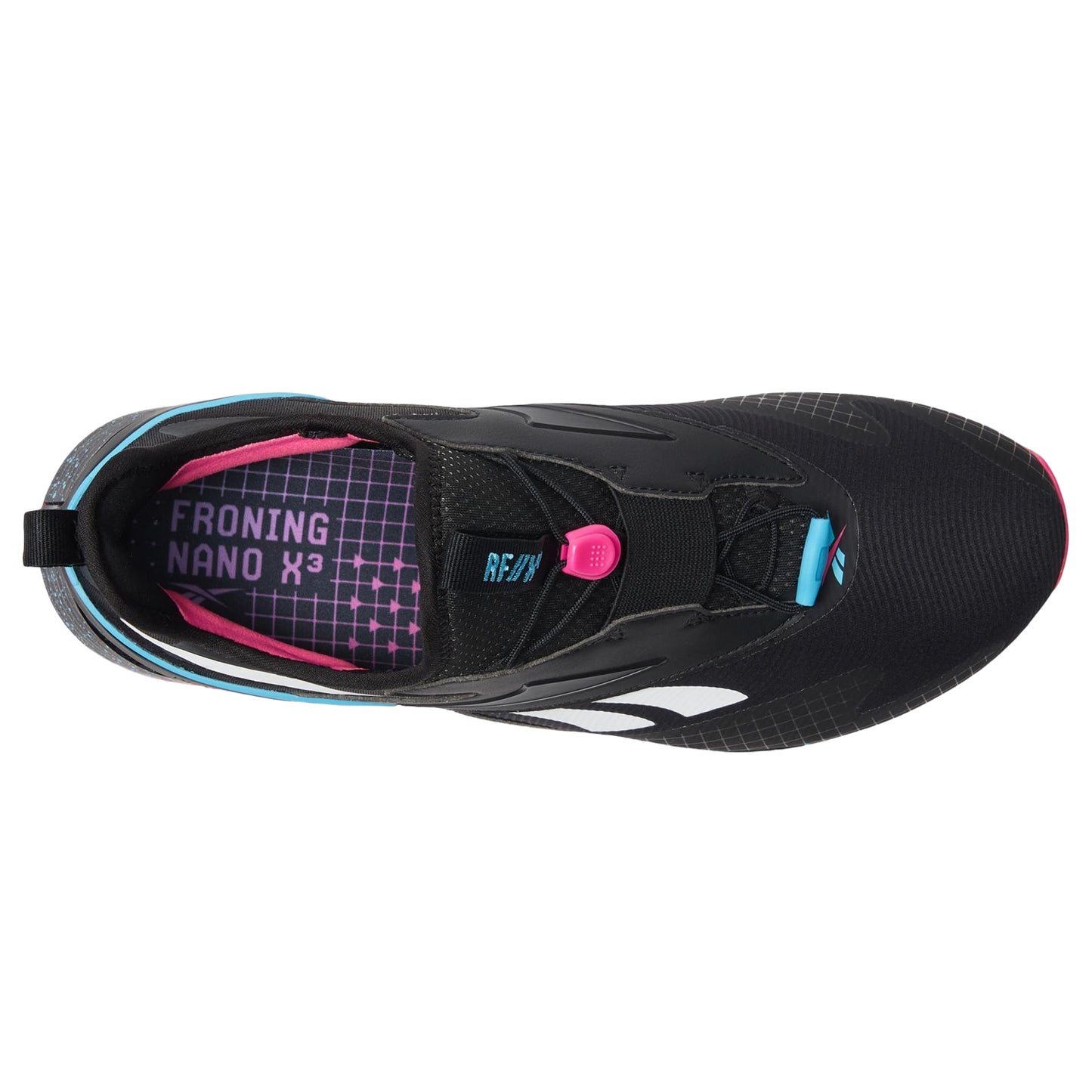 Black - Lifestyle - Reebok Unisex Adult Nano Graphic Print Training Trainers
