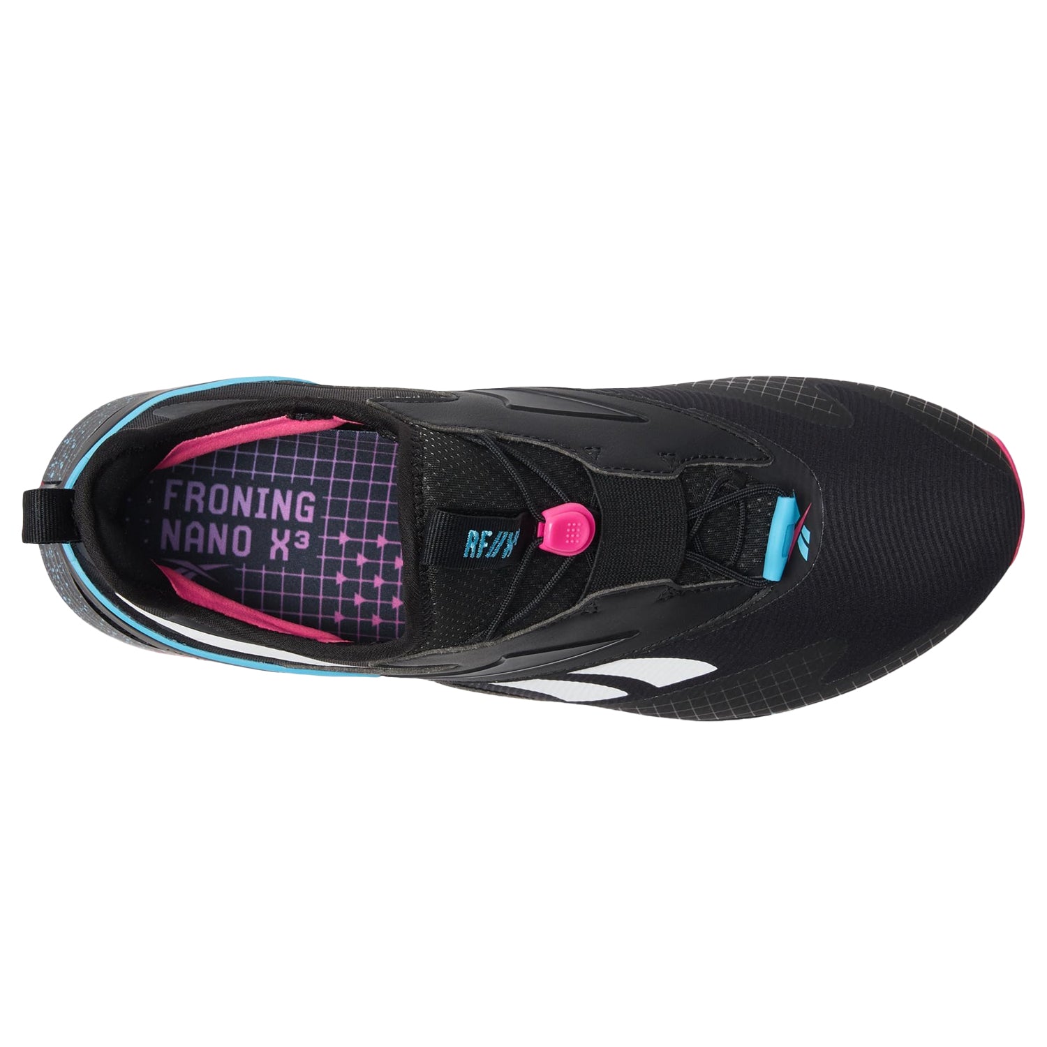Black - Lifestyle - Reebok Unisex Adult Nano Graphic Print Training Trainers