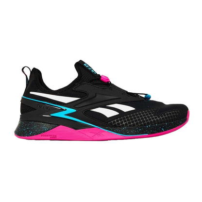 Black - Front - Reebok Unisex Adult Nano Graphic Print Training Trainers