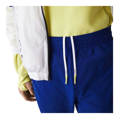 Blue - Lifestyle - Lacoste Mens Zip Pocket Tapered Tracksuit Bottoms