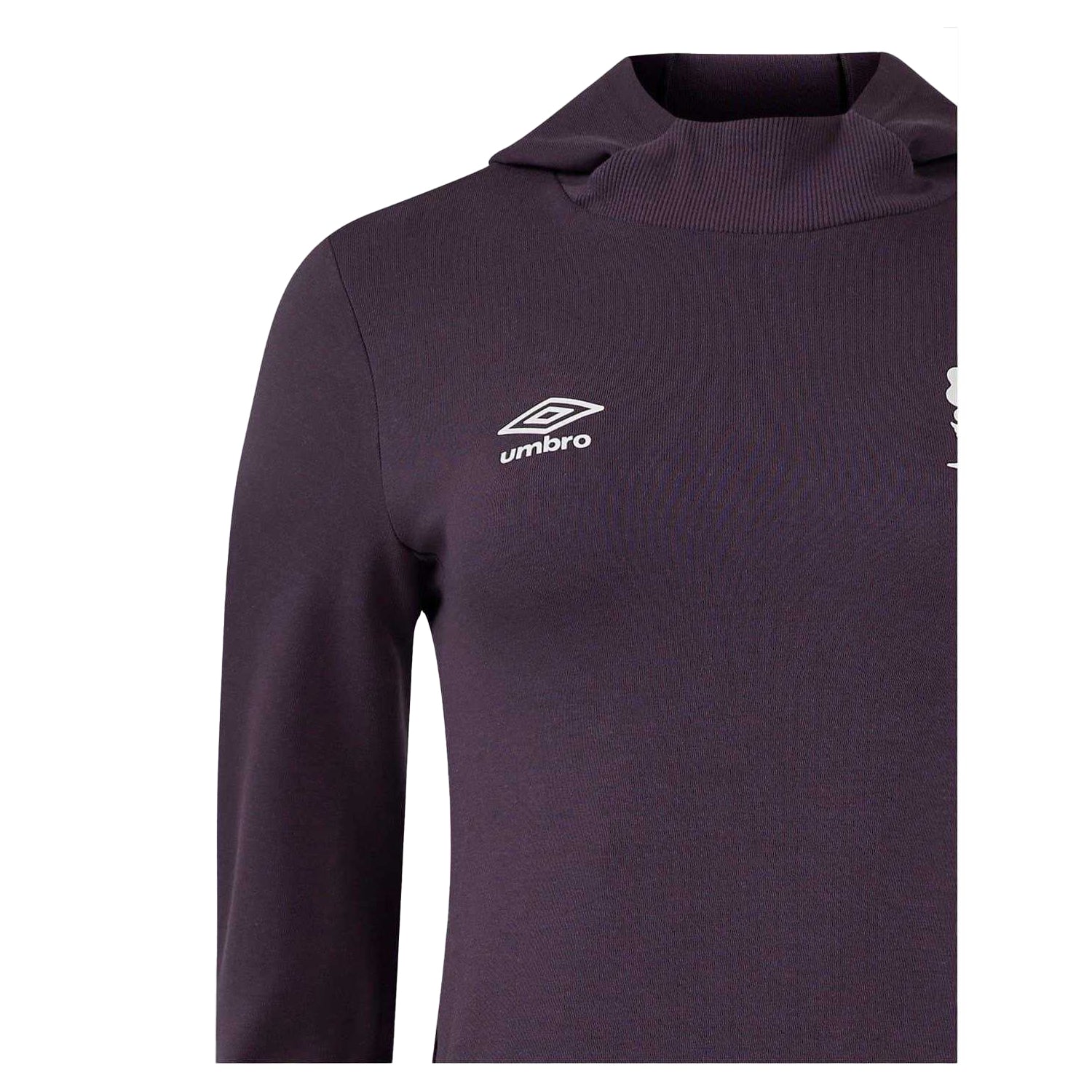 Nightshade - Side - Umbro Mens 2024 England Rugby Long-Sleeved Hoodie