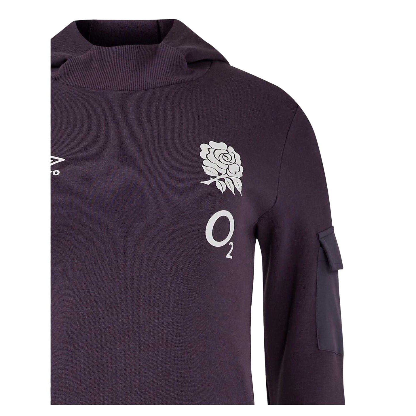 Nightshade - Lifestyle - Umbro Mens 2024 England Rugby Long-Sleeved Hoodie