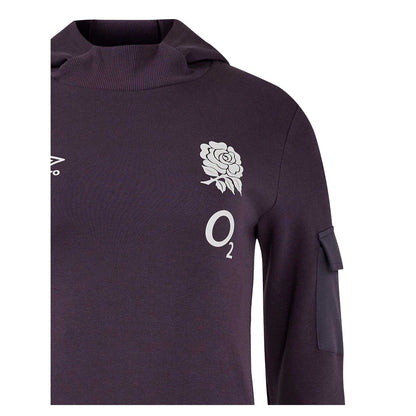 Nightshade - Lifestyle - Umbro Mens 2024 England Rugby Long-Sleeved Hoodie