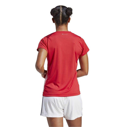 Team College Red - Back - Adidas Womens-Ladies France Performance Jersey