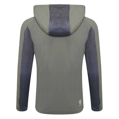 Agave Green-Orion Grey-Orion Grey - Back - Dare 2B Childrens-Kids Full Zip Regular Hooded Jacket