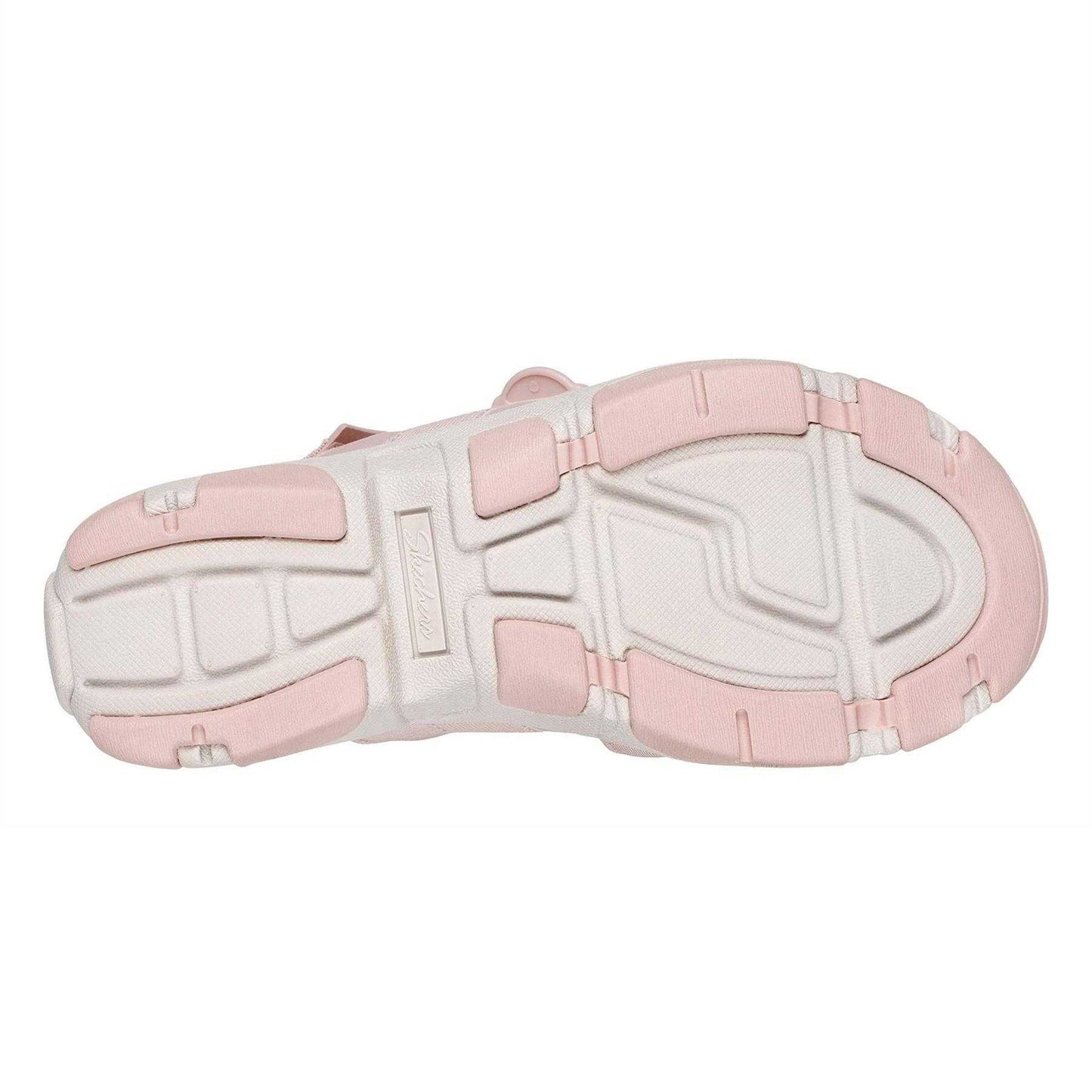 Blush - Pack Shot - Skechers Womens-Ladies Flat Heel Sandals
