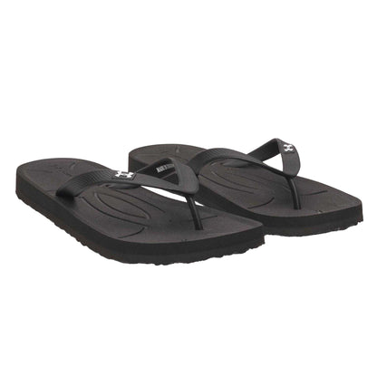 Black - Pack Shot - Under Armour Mens Flip Flops