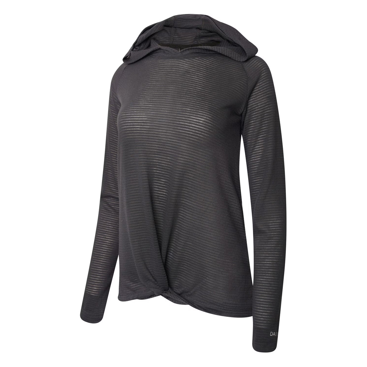Charcoal Grey - Side - Dare 2B Womens-Ladies See Results Oversized Sweatshirt