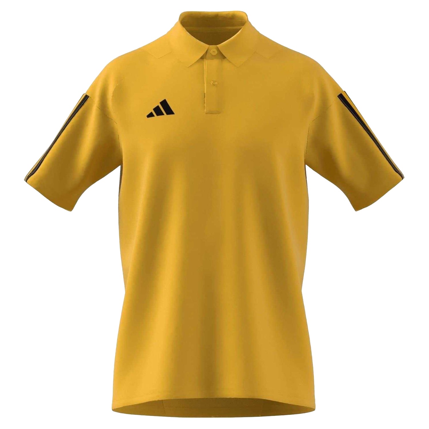 Gold-Yellow - Front - Adidas Mens Tiro 23 Competition Polo Shirt