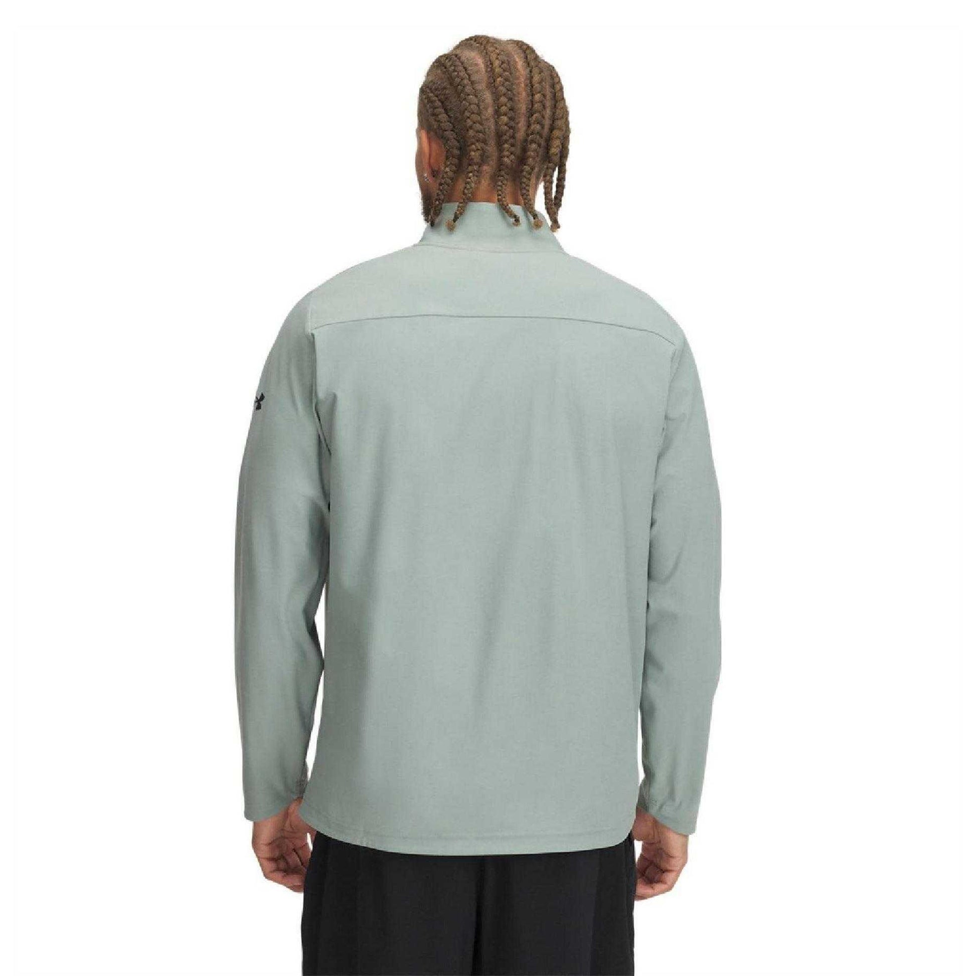 Green - Back - Under Armour Mens Storm Full Zip Sweatshirt
