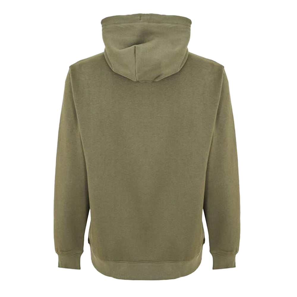 Pewter - Back - Tommy Jeans Mens Essential Cotton Hoodie