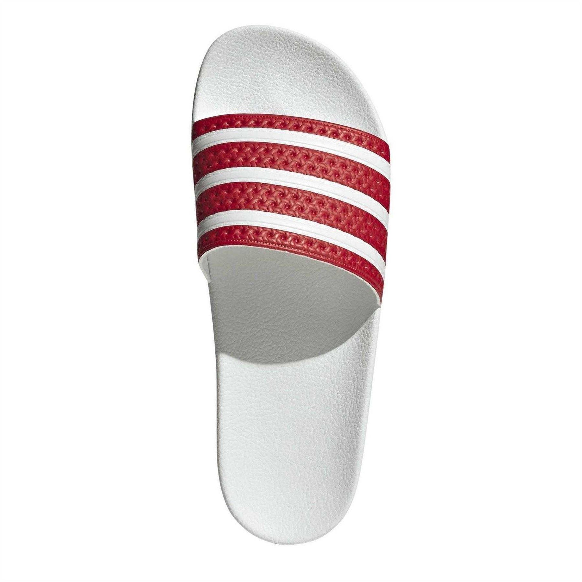 Red - Lifestyle - Adidas Unisex Adult Adilette Slides