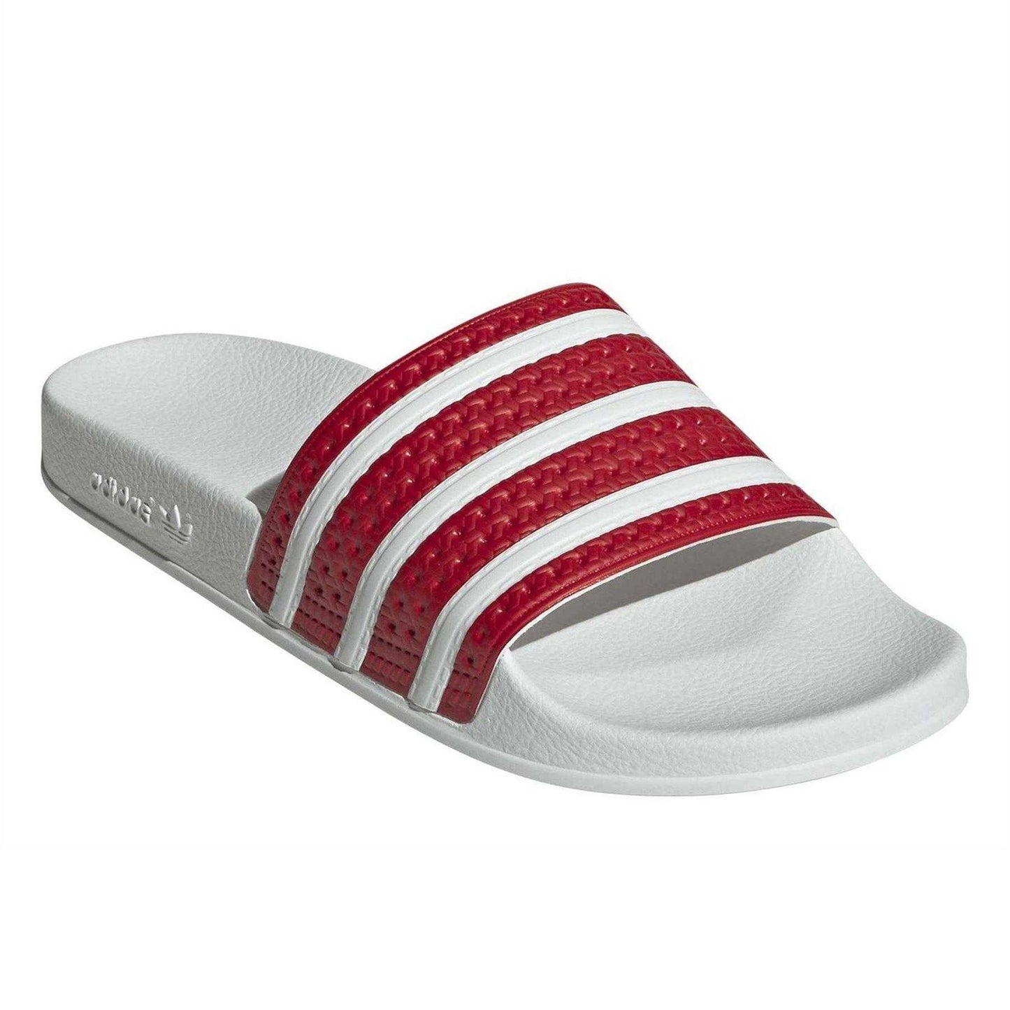 Red - Pack Shot - Adidas Unisex Adult Adilette Slides