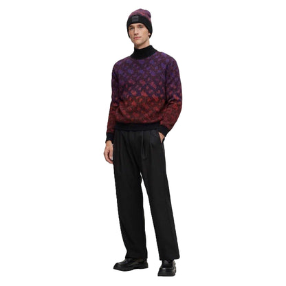 Black Blend - Lifestyle - Boss Mens Geometric Regular Jumper