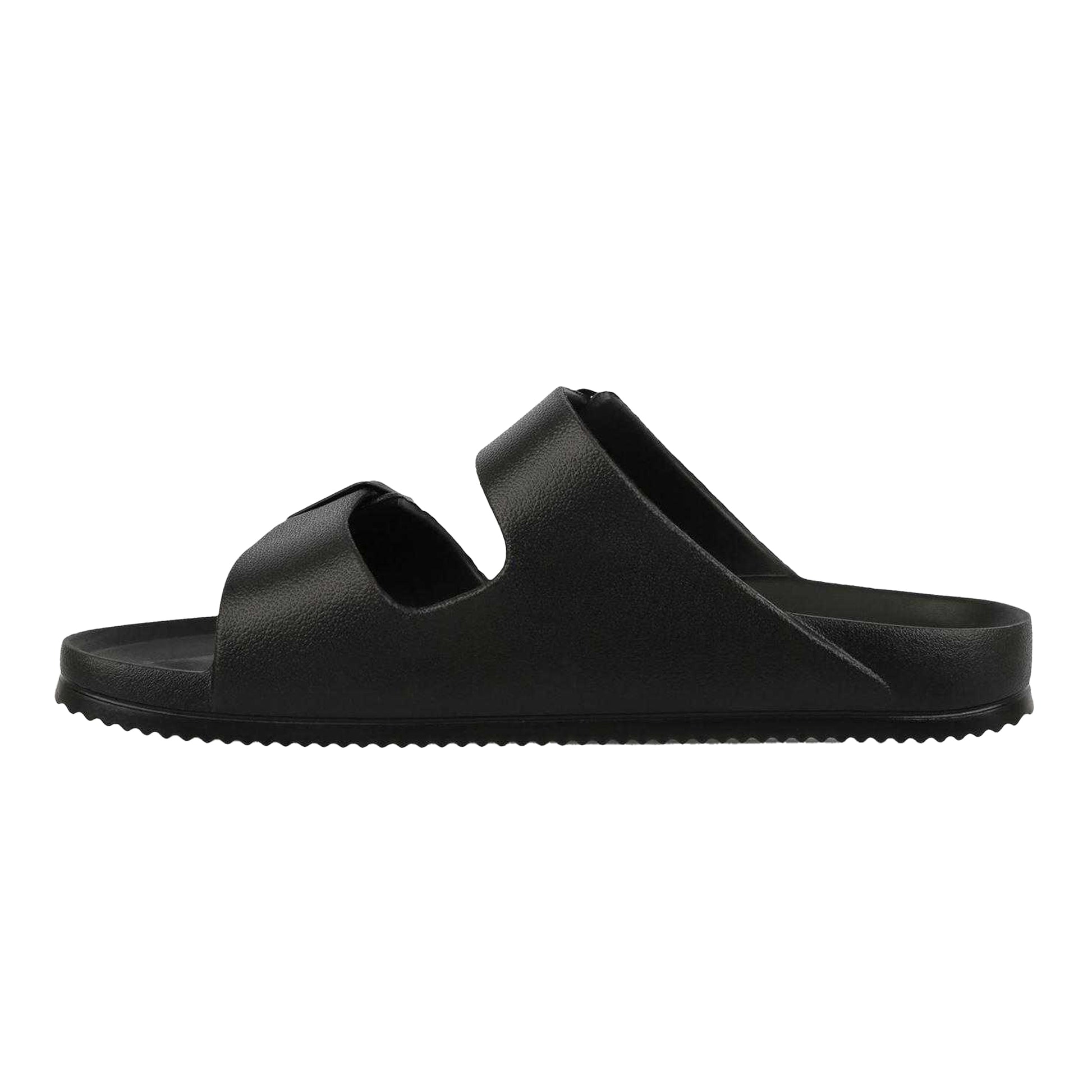 Black - Back - Jack Wills Mens Straps Sandals