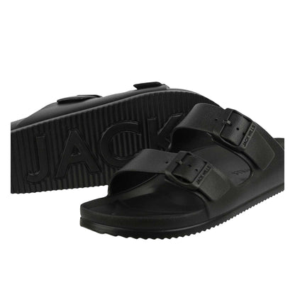 Black - Lifestyle - Jack Wills Mens Straps Sandals