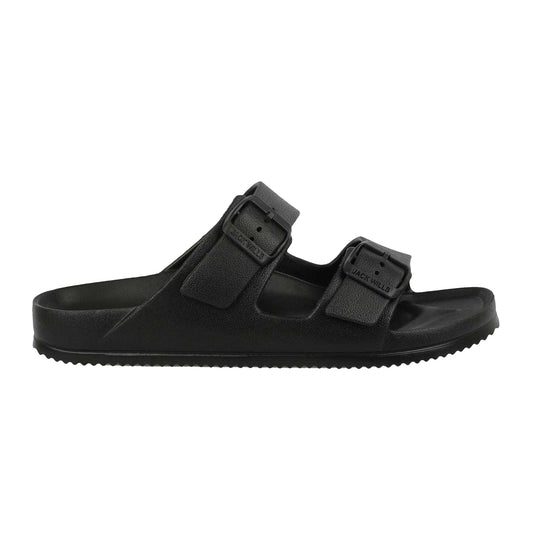 Black - Front - Jack Wills Mens Straps Sandals