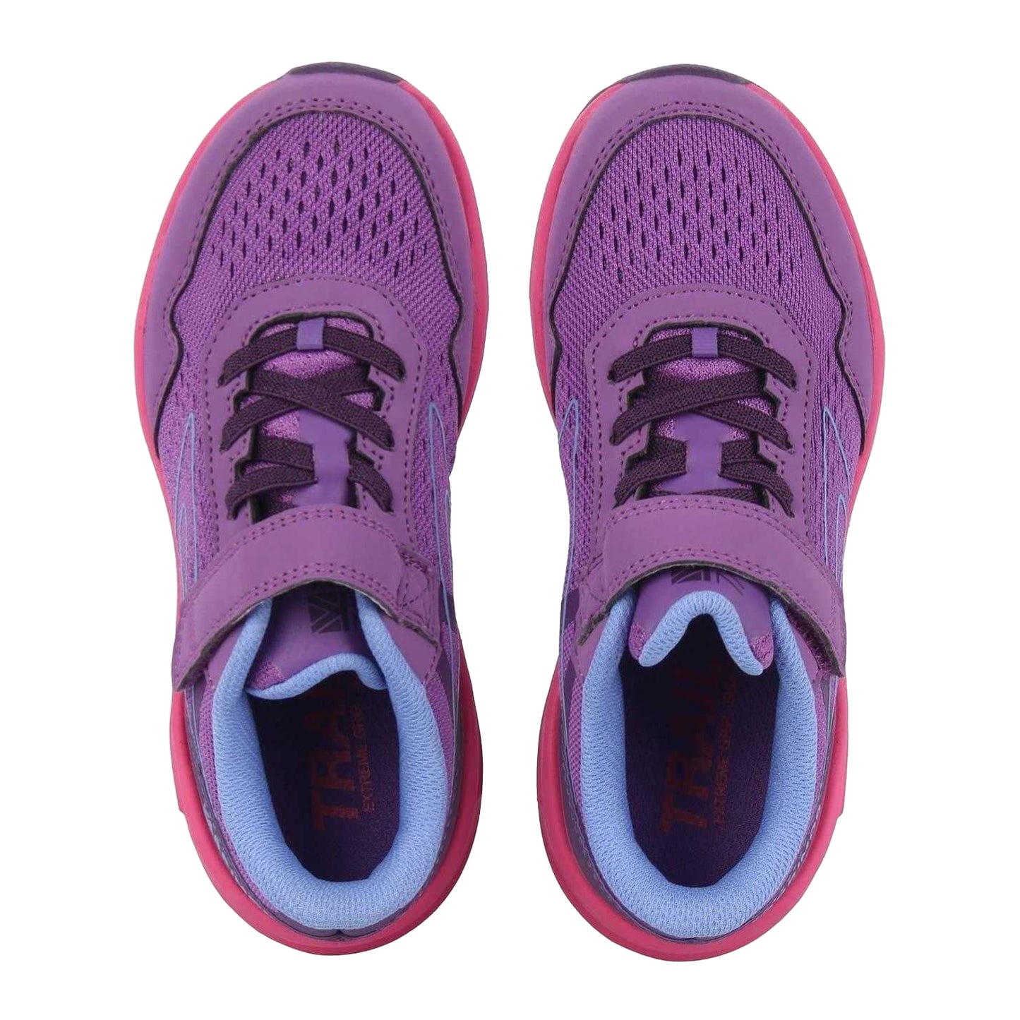 Purple-Pink - Side - Karrimor Girls Tempo Trail Trainers