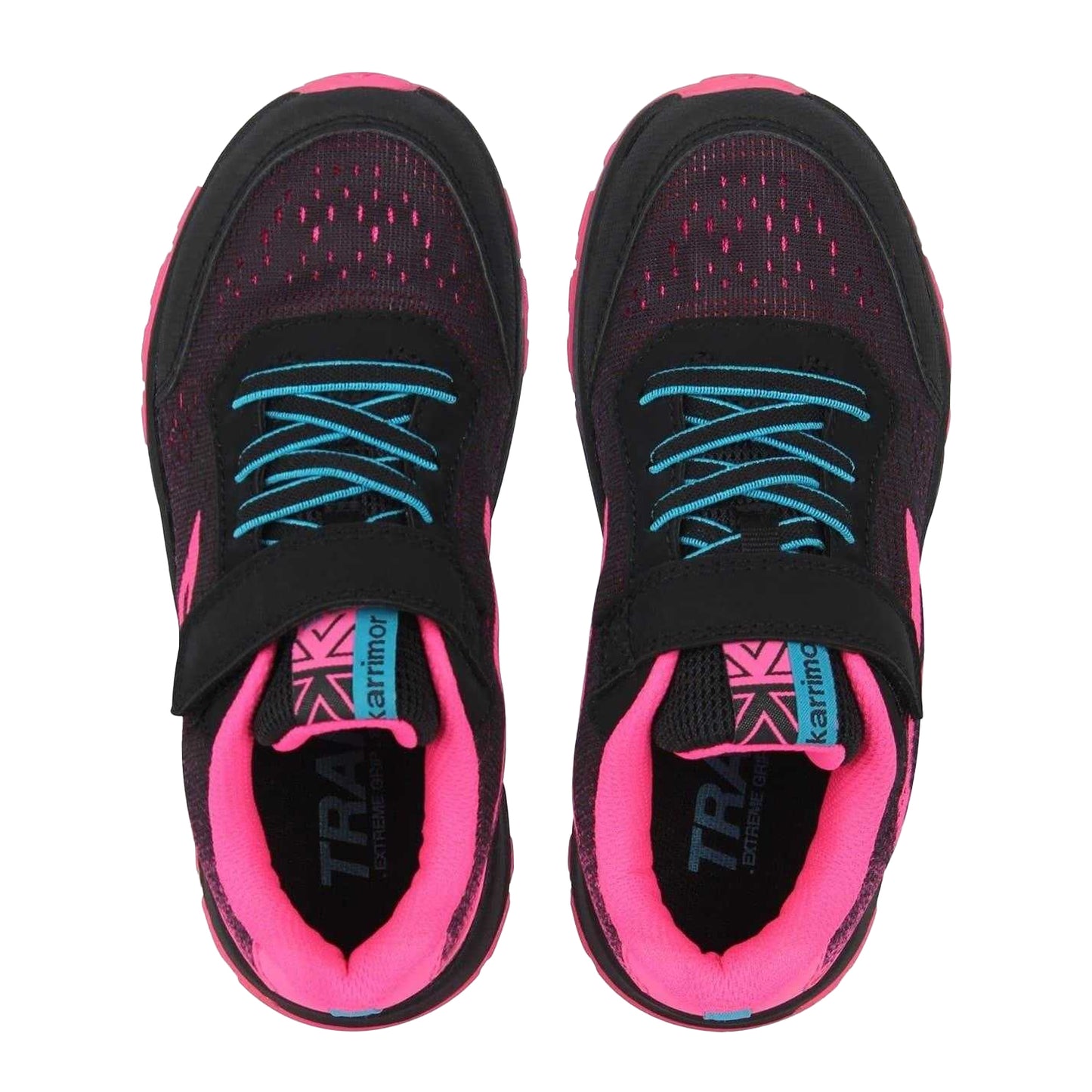 Black-Pink - Lifestyle - Karrimor Girls Tempo Trail Trainers