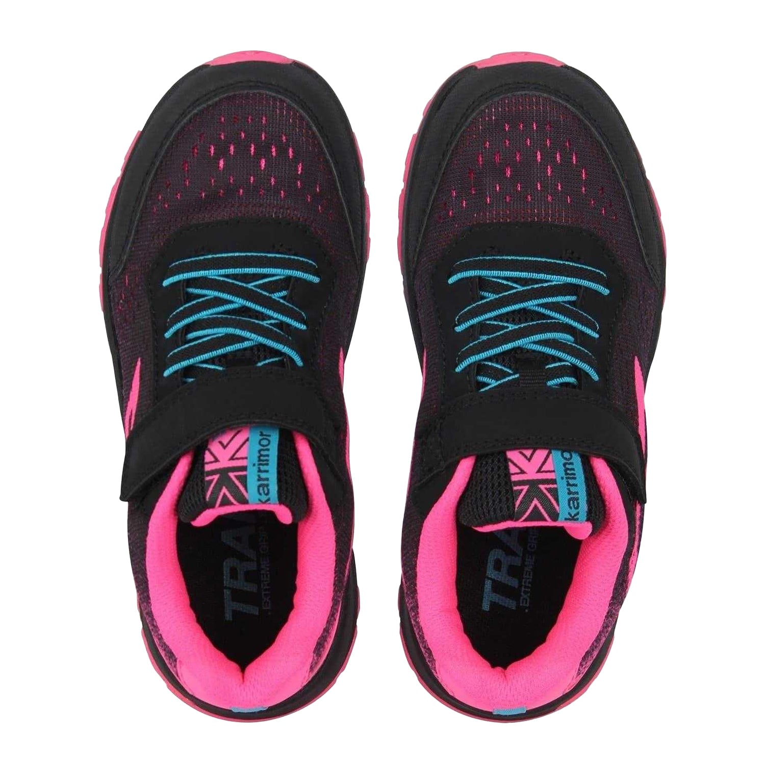 Black-Pink - Lifestyle - Karrimor Girls Tempo Trail Trainers