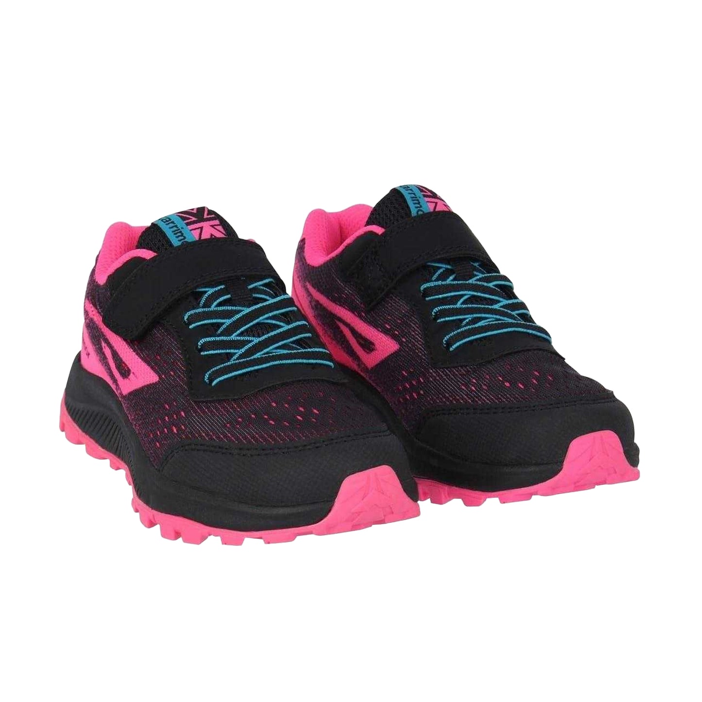 Black-Pink - Pack Shot - Karrimor Girls Tempo Trail Trainers