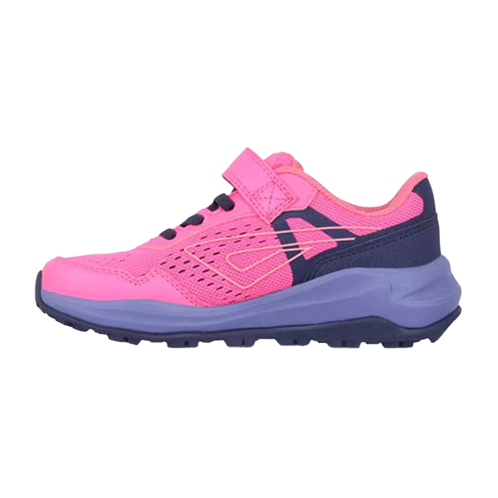 Pink-Navy - Side - Karrimor Girls Tempo Trail Trainers